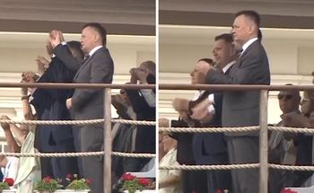 Politycy PiS na Jasnej Górze. Wspólnie tańczyli i śpiewali