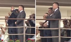 Politycy PiS na Jasnej Górze. Wspólnie tańczyli i śpiewali