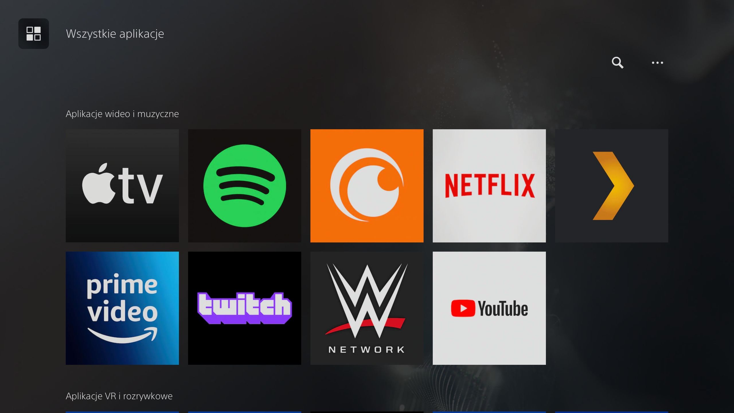 PlayStation 5 i aplikacje VOD. Jest Netflix i Amazon Prime, ale kilku ważnych na razie brakuje 4