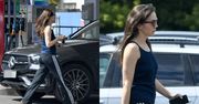 "Dresiarska" Olga Bołądź zajechała na stację paliw WYPASIONYM MERCEDESEM za 300 tys. zł. Fajnie ma? (ZDJĘCIA)