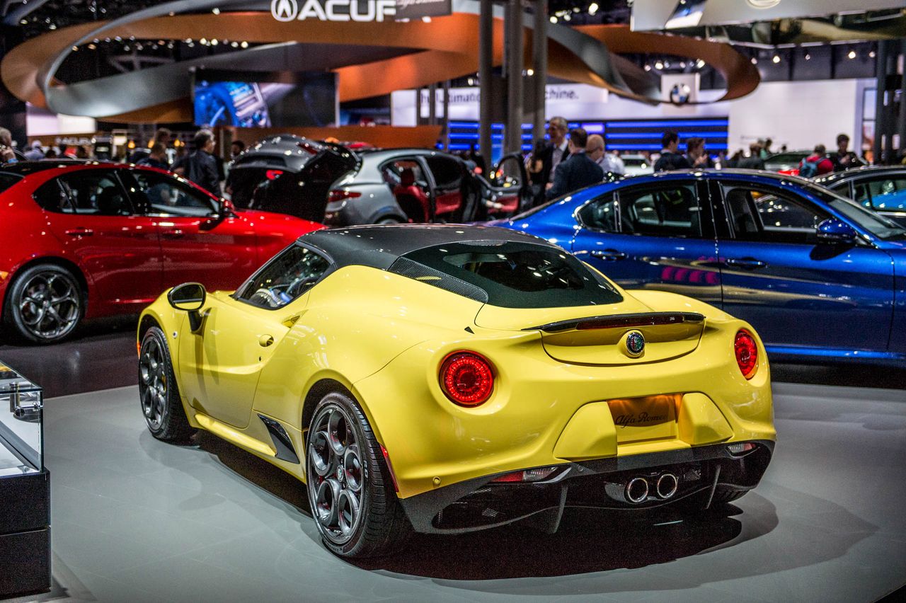 Alfa 4C w nietypowym kolorze