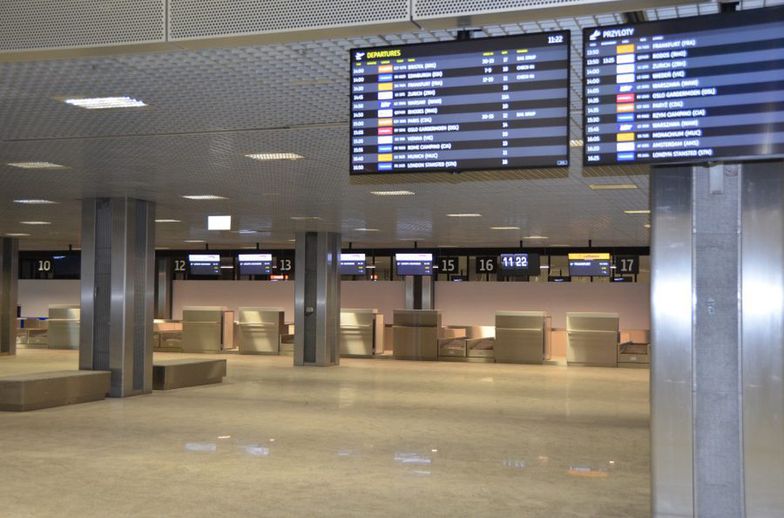 Lotnisko w Krakowie w kwietniu obsłużyło zaledwie 52 pasażerów