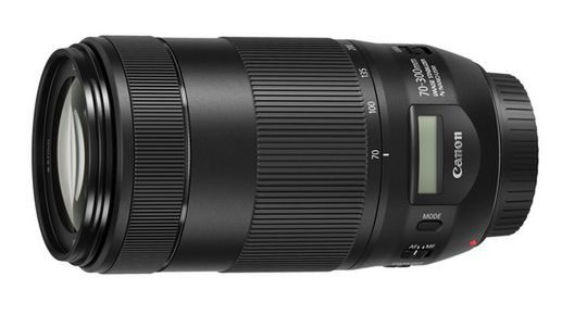 Canon EF 70-300 mm f/4-5.6 IS II USM – teleobiektyw z wyświetlaczem i cichym silnikiem Nano USM 1