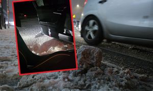 "Ludzie stoją w korkach po 3 godziny". Pokazała, co dzieje się na S7