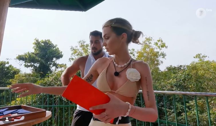 Marta i Bartek podczas konkurencji