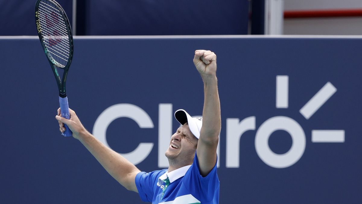 Hubert Hurkacz triumfował w turnieju ATP w Miami