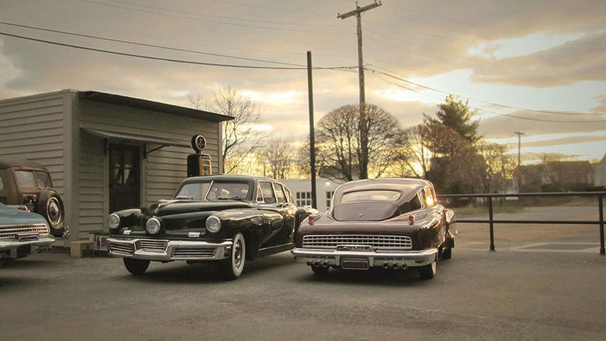 Elgin Park to miniaturowe miasteczko modeli samochodów autorstwa Michaela Paula Smitha 1