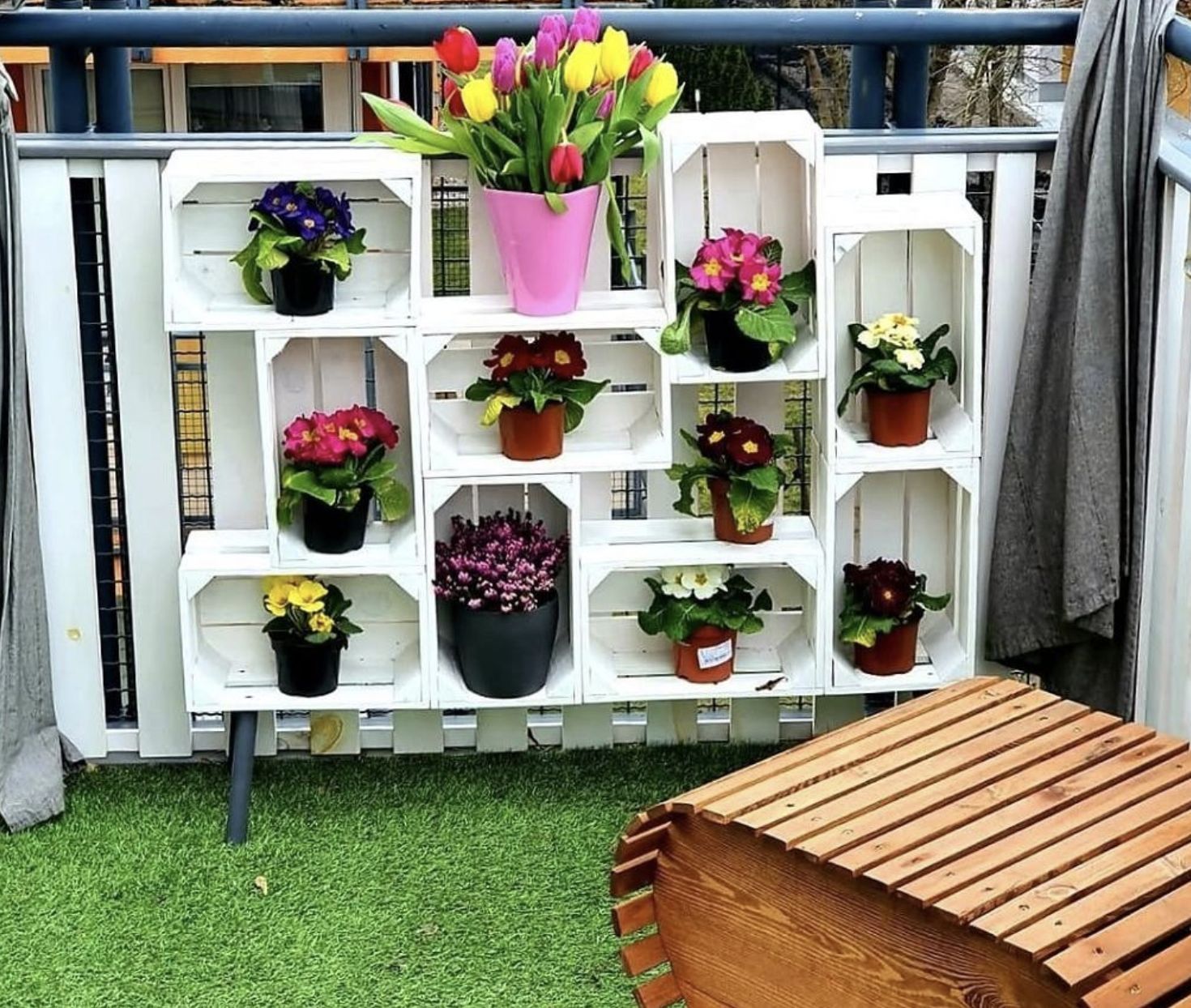 Kwietnik zrobiony przez Darka Stolarza