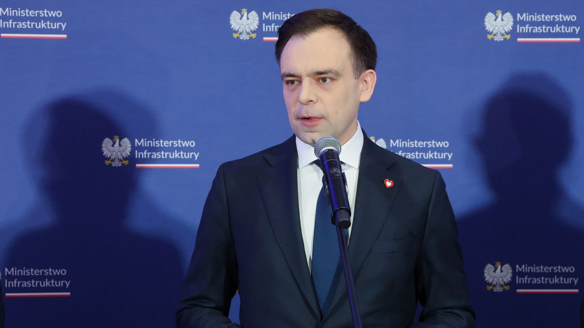  Minister finansów i gospodarki Andrzej Domański