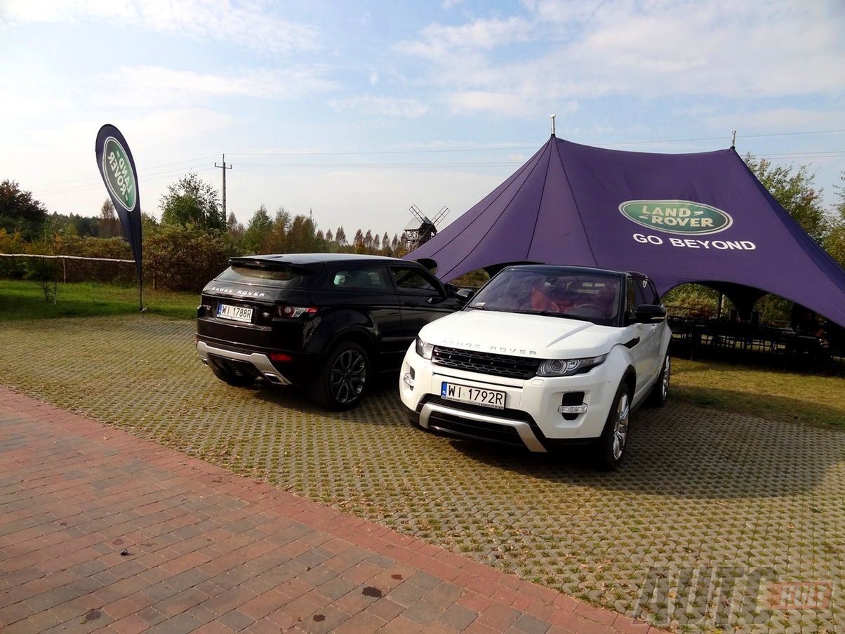 Range Rover Evoque test