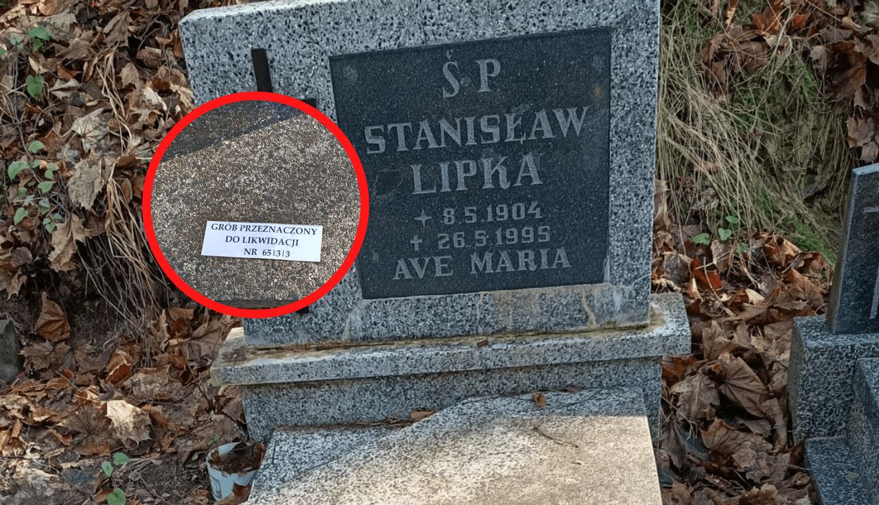 Karteczka na grobie. Tylko cztery słowa. Od razu zareagowali