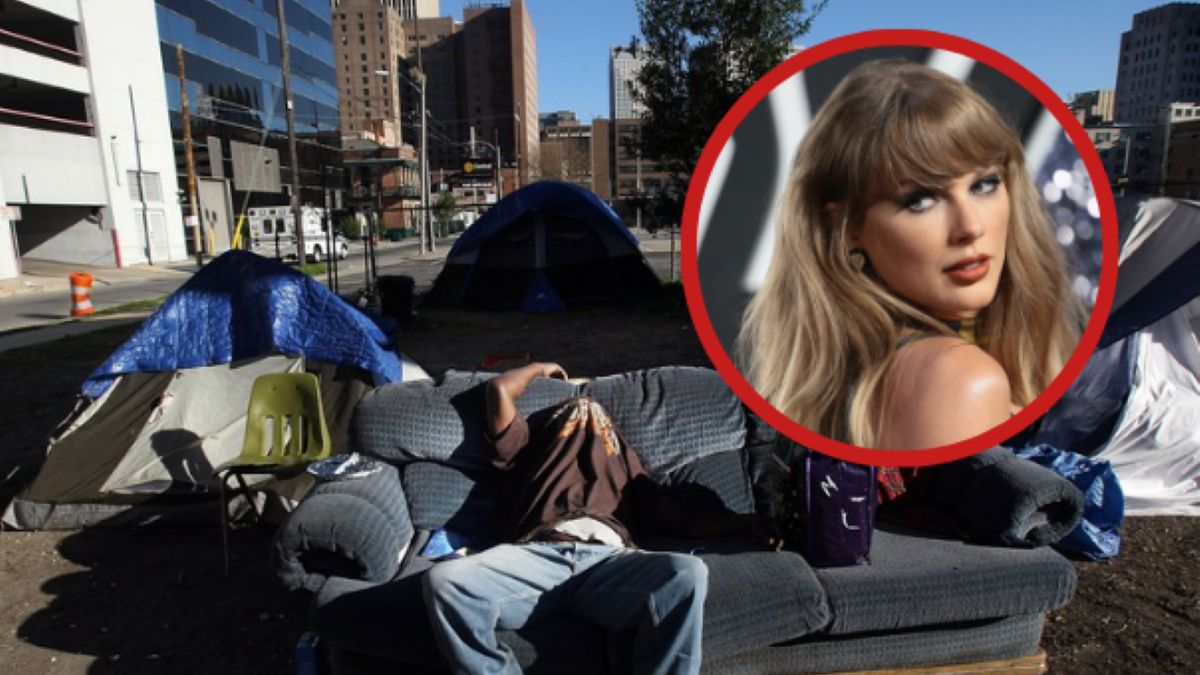 Bezdomni w Nowym Orleanie i koncert Taylor Swift