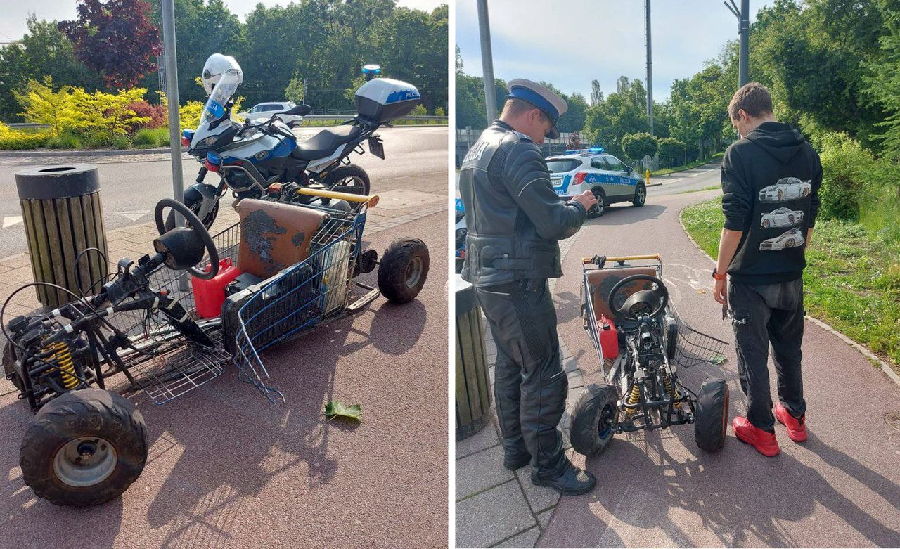 Policja zatrzymała 19-latka. Nie mogli uwierzyć, czym jechał