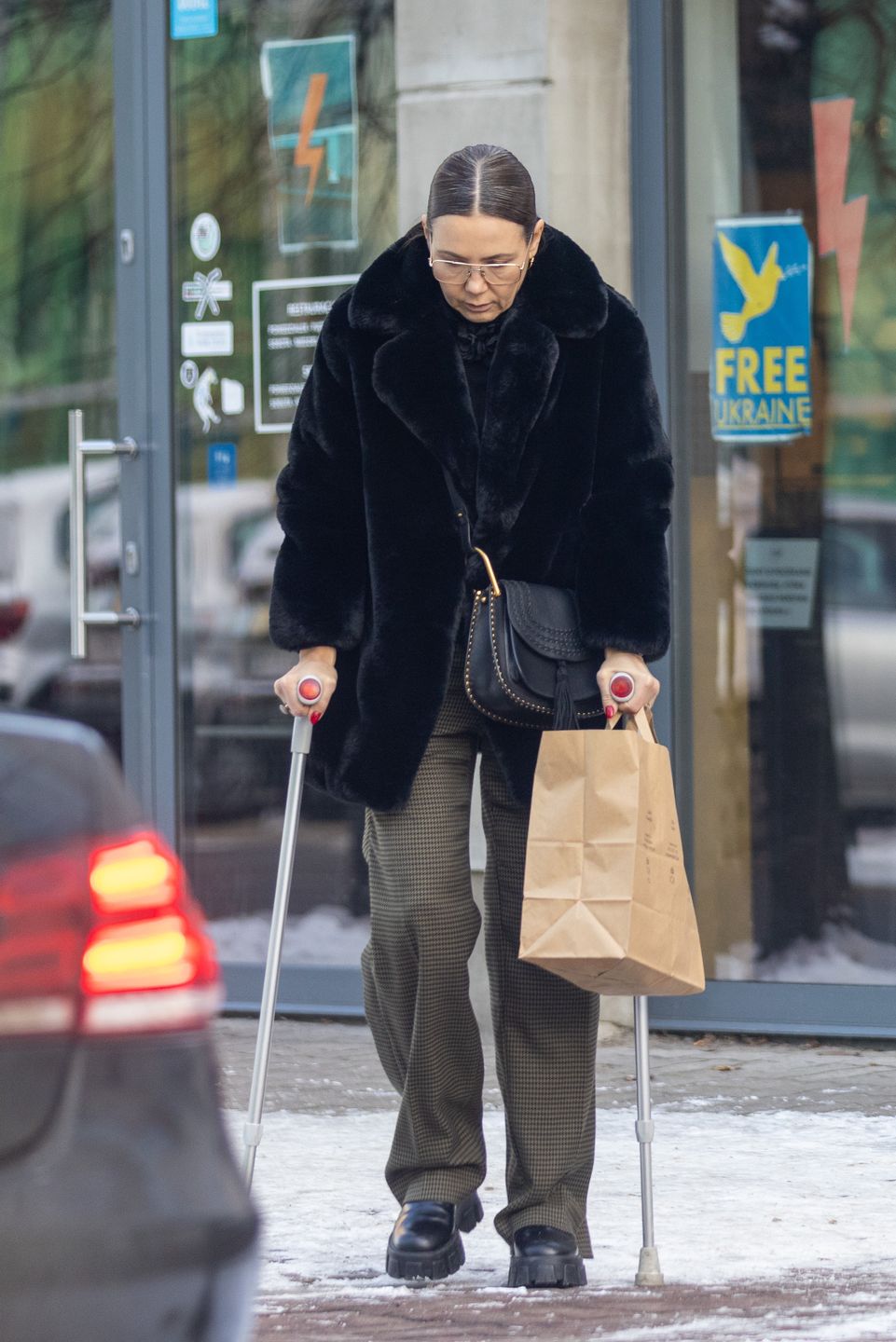 Kinga Rusin na zakupach na mieście