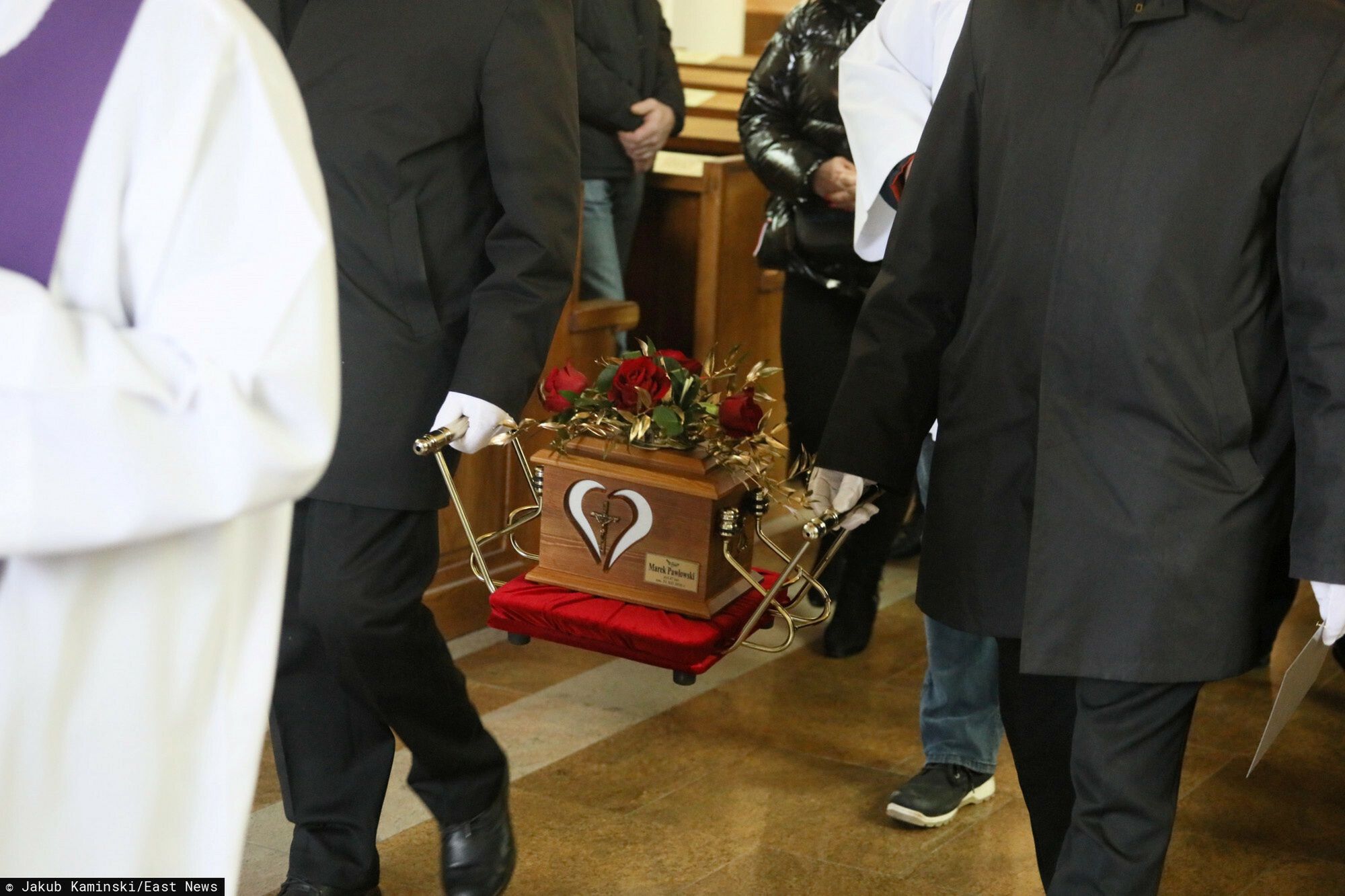 Pogrzeb Marka "Krzykacza" Pawłowskiego