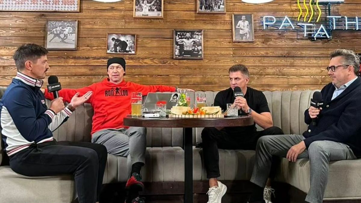 Na zdjęciu: właściciele Kanału Sportowego