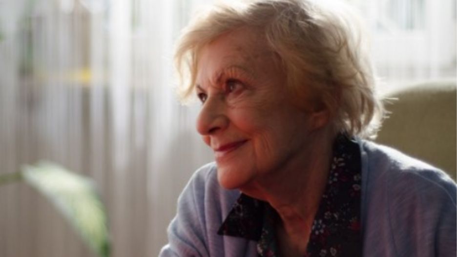 Halina Jabłonowska na planie "Na sygnale"