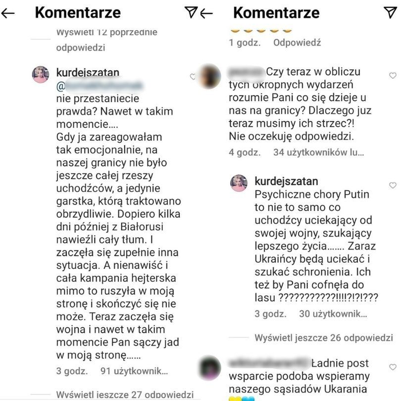 Barbara Kurdej-Szatan odpiera krytykę internautów