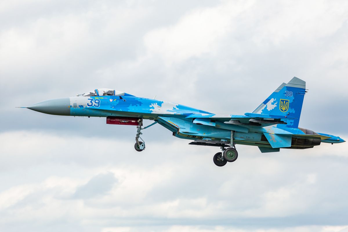 Su-27 ukraińskich sił powietrznych 