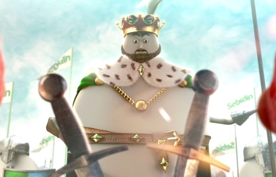 Sebidin w reklamie „wygrywa bitwę pod Grunwaldem o gardło” (wideo)