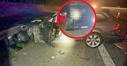 BMW stało na A2. Nadjechał pijany kierowca ciężarówki. Oto finał