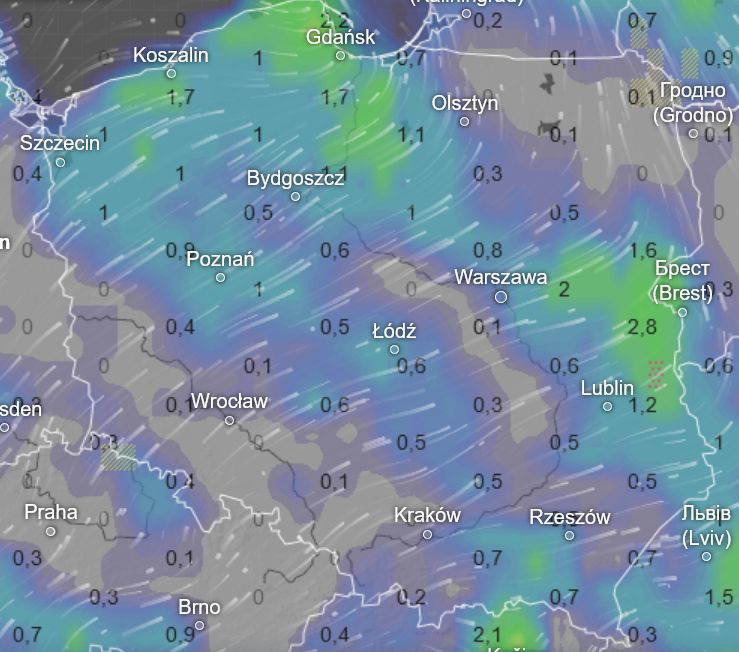 Pogoda 30 maja. Deszcz niemal w całym kraju