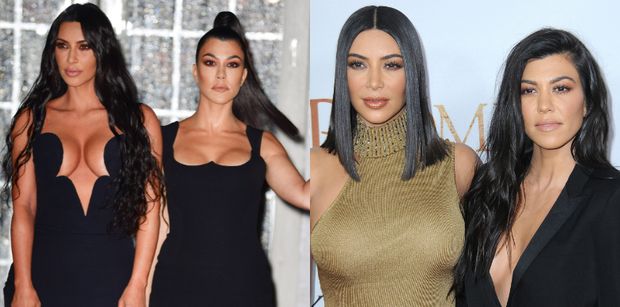 Kim Kardashian pozuje z siostrą w odważnej bieliźnie w panterkę. Fani: "Boginie"