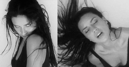 Adriana Lima pozuje do świątecznego kalendarza!