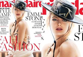 Emma Stone na okładce "Marie Claire"