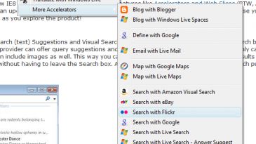 Jakie akceleratory wybrać korzystając z IE8? 1