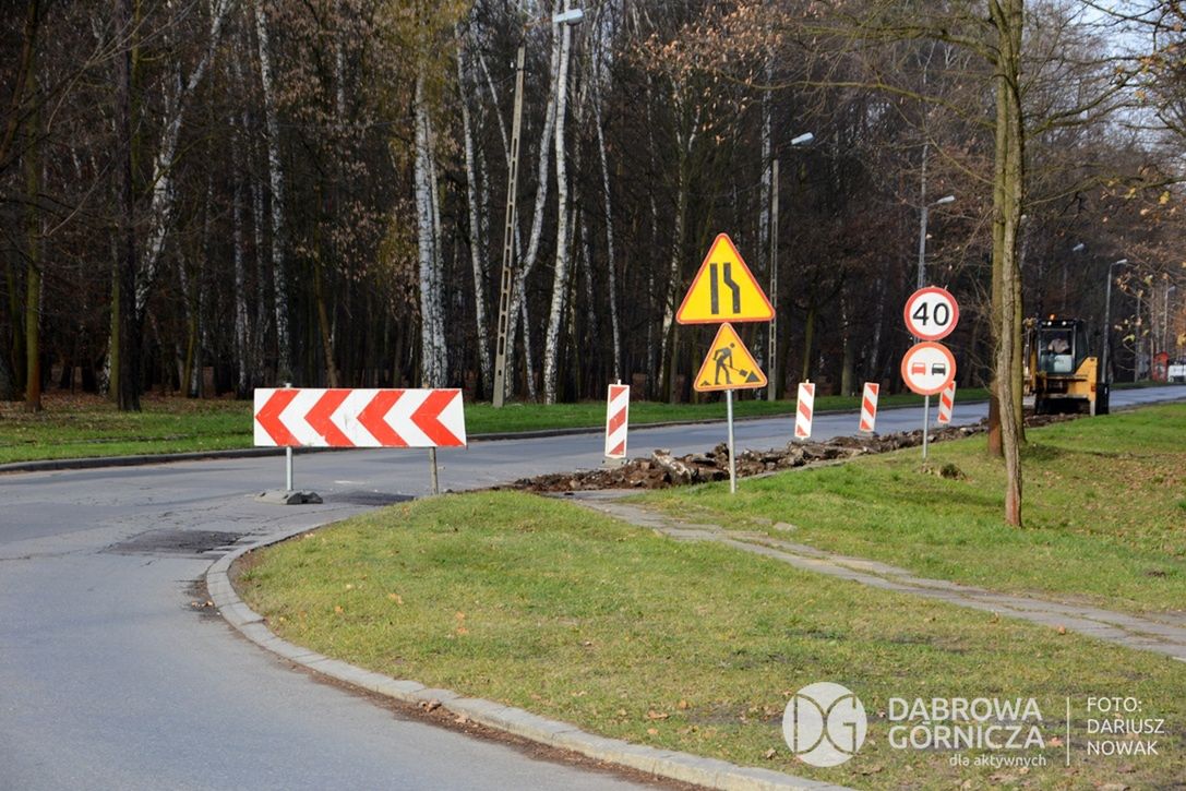 Dąbrowa Górnicza. Część ulicy Robotniczej została zamknięta dla ruchu. 