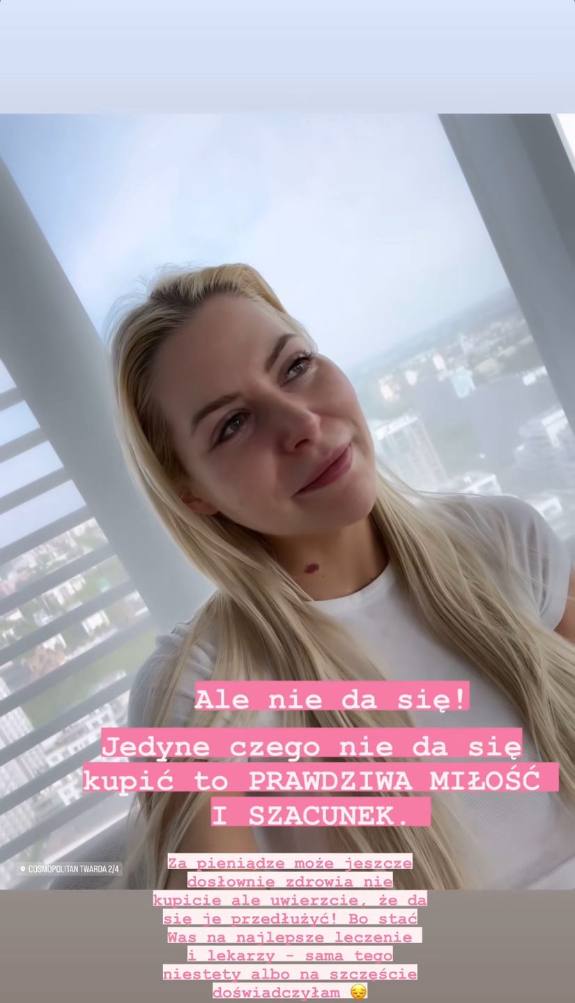 Julia von Stein zalała się łzami
