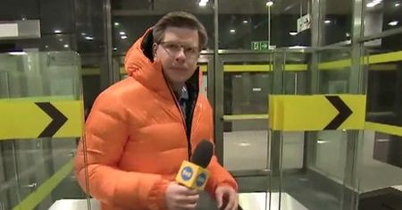 Filip Chajzer testuje drugą linię metra: "Wybieram bramkę numer 3"