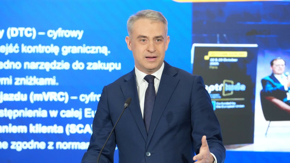 Minister cyfryzacji Krzysztof Gawkowski