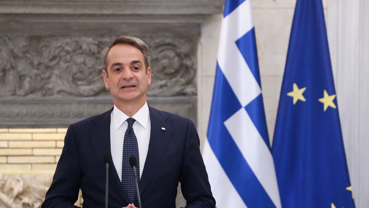 Premier Grecji Kyriakos Mitsotakis