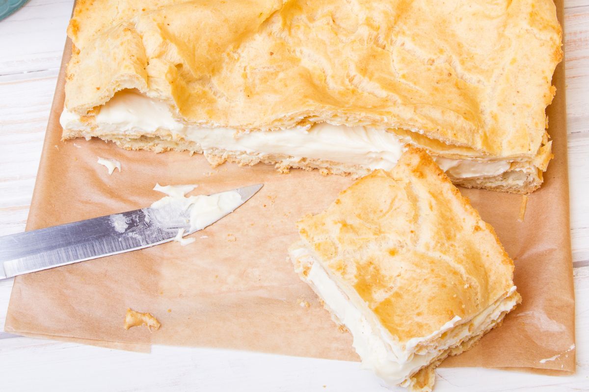 My mom's cream puff pastry is unparalleled in taste, especially the cream