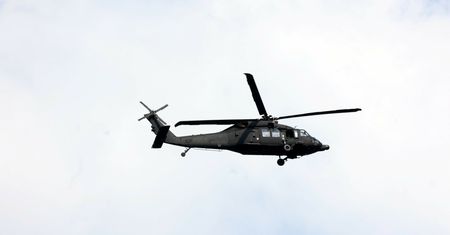Black Hawk poderwany. Leci do akcji specjalnej w miejscowości Bodzanów