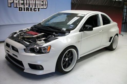 Mitsubishi Lancer EVO X jako dwudrzwiowe coupe?!