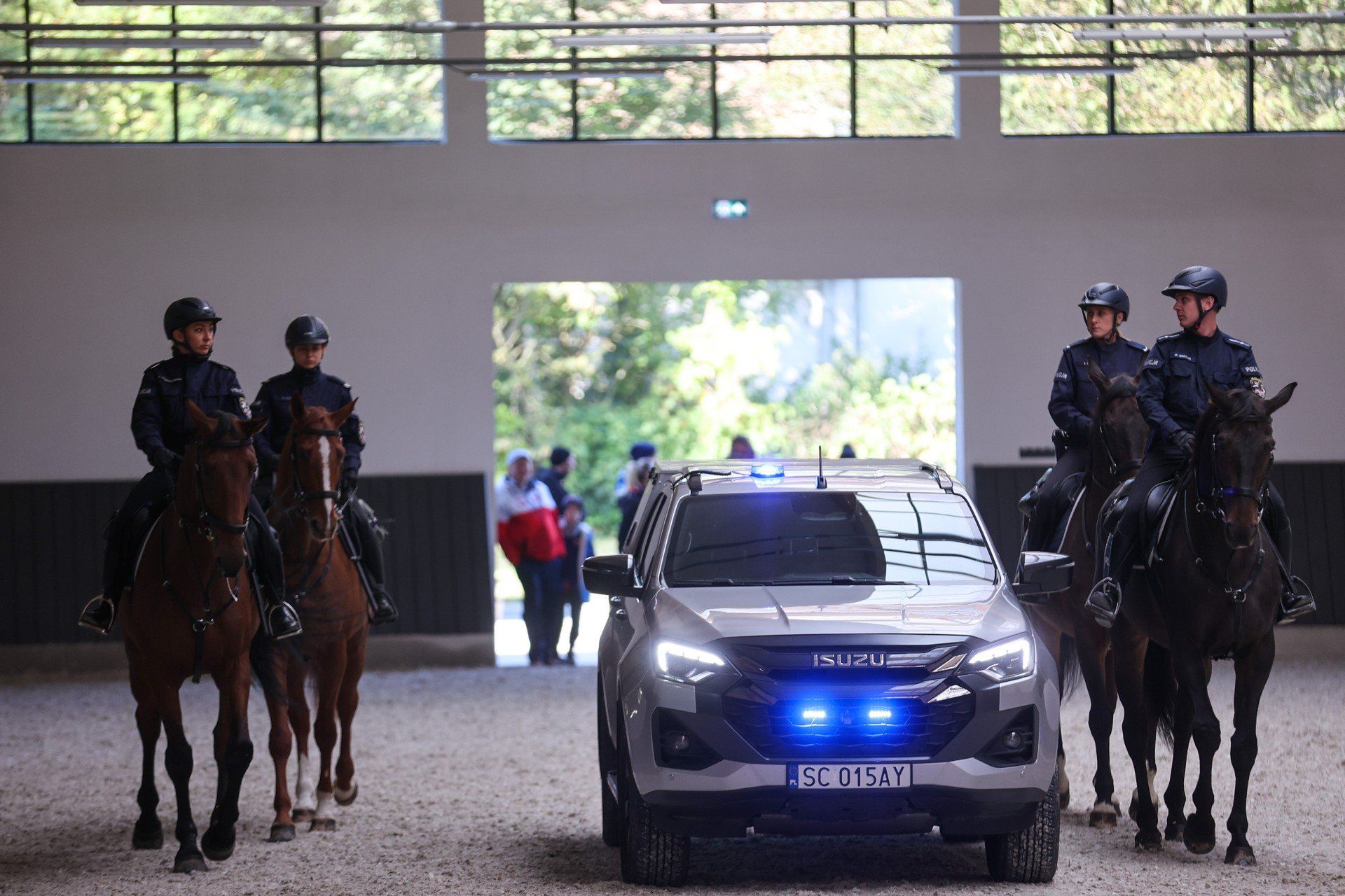 Pokaz Koni w ramach święta na Uniwersytecie Rolniczym