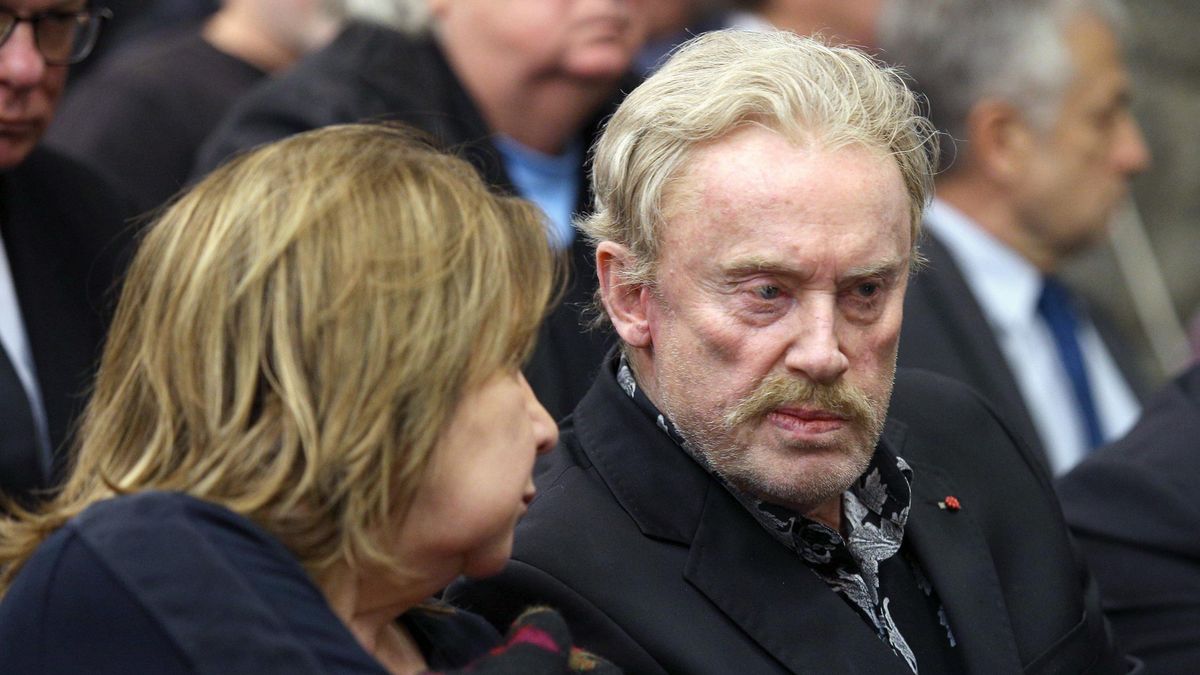 Daniel Olbrychski z żoną Krystyną Demską.