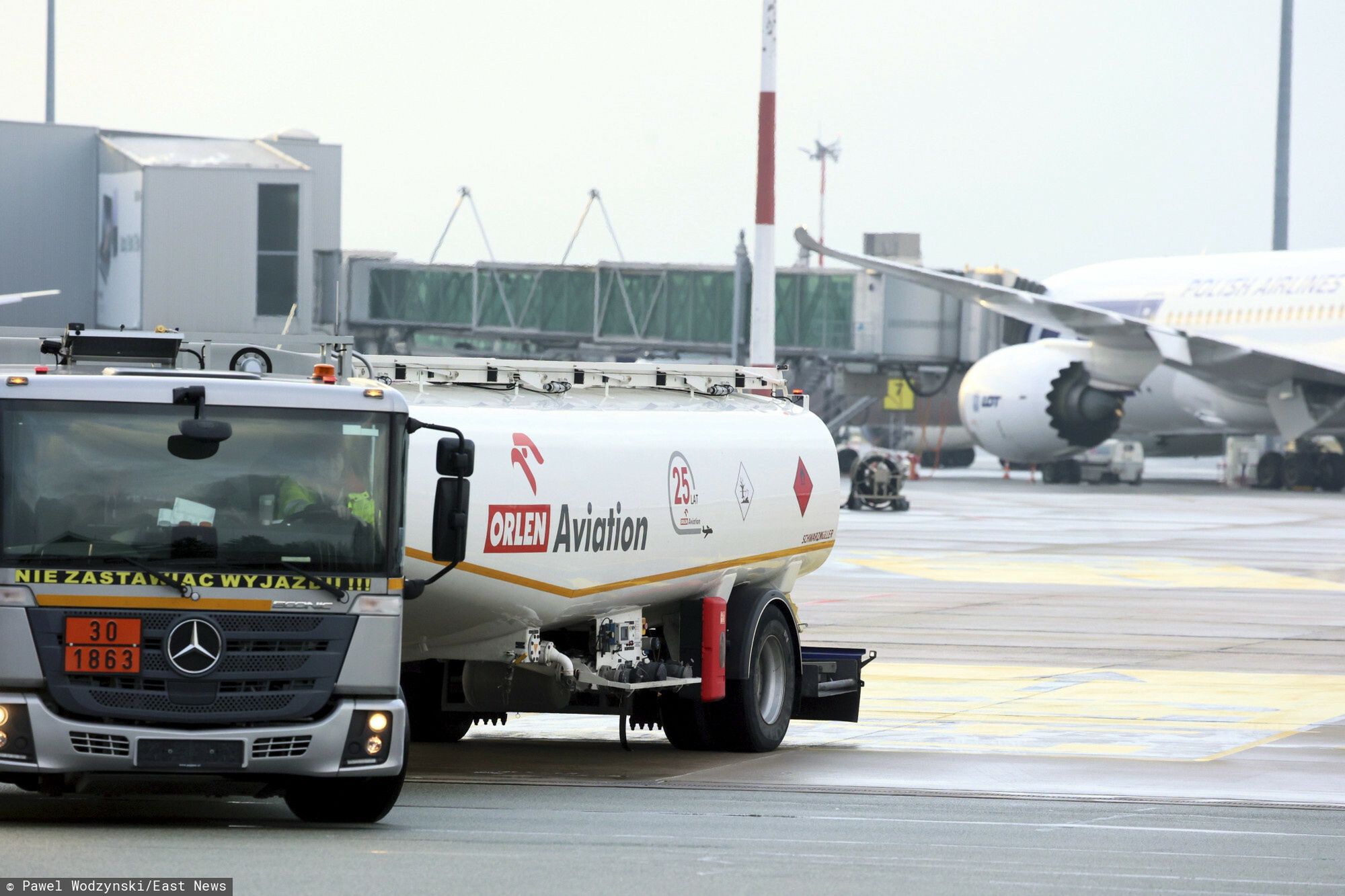 Orlen Aviation dostarcza SAF na lotniska w Warszawie, Krakowie i