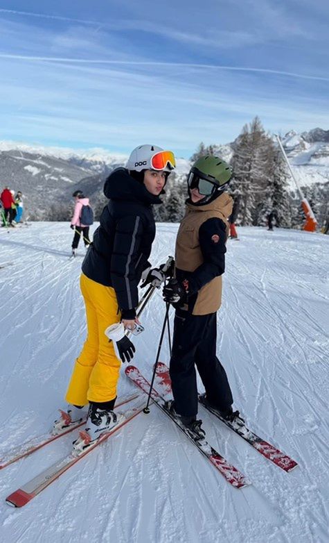 Oliwia Bieniuk z bliskimi
