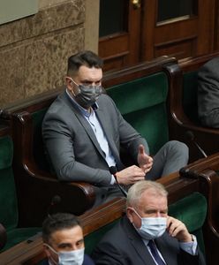 Mejza głosował w Sejmie. Wiceminister uciekał przed dziennikarzami