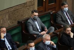 Mejza głosował w Sejmie. Wiceminister uciekał przed dziennikarzami