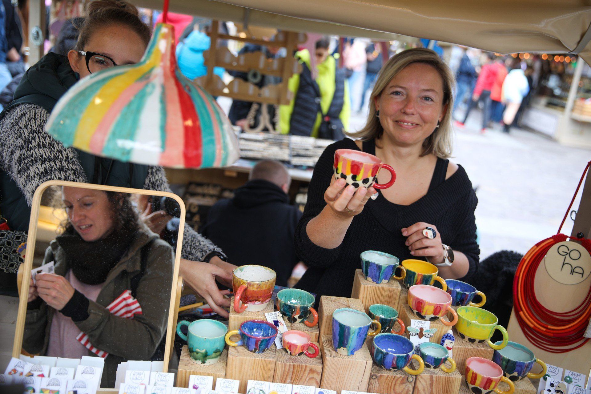 Kiermasz bożonarodzeniowy w Krakowie