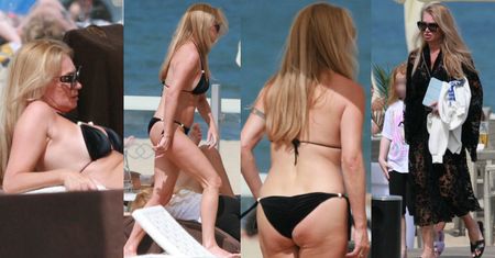 50-letnia Ewa Pacuła W BIKINI wypoczywa z mężem i córkami na sopockiej plaży (ZDJĘCIA)