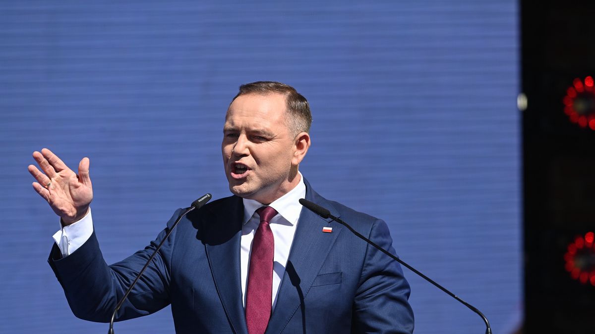 Karol Nawrocki
Pu�tusk, 22.06.2025. Prezydent elekt Karol Nawrocki na pikniku rodzinnym PiS ph. "Wygra�a Polska" na terenie amfiteatru w Pu�tusku, 22 bm. (aldg) PAP/Piotr Nowak
Piotr Nowak
piknik, piknik pikniku, piknik rodzinny, PiS, politycy, polityk, polityka, rodzinny rodzinnym, w pu�tusku, Wygra�a Polska