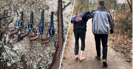 Postrzelenie na terenie Lasku Bródnowskiego. Zatrzymano podejrzanego