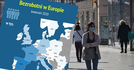 Ponad 14 mln bezrobotnych w UE. Jeden na czterech pochodzi z Hiszpanii