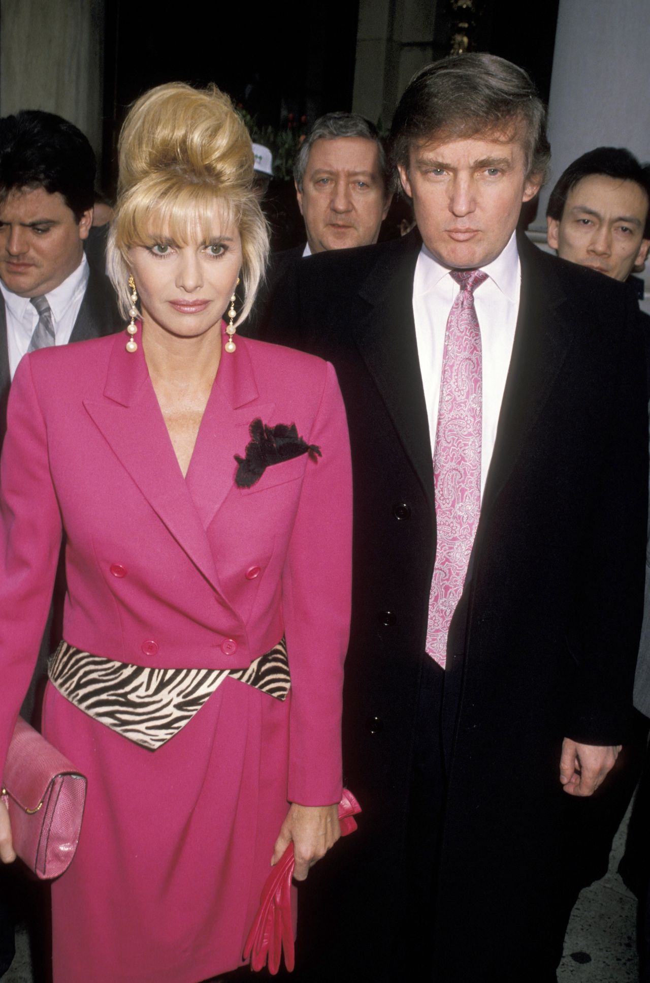 Ivana and Donald Trump in the 90s.